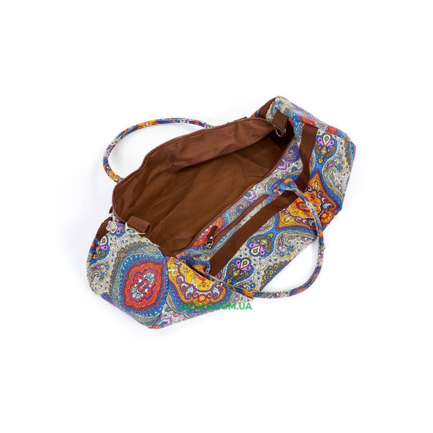 Сумка для йога коврика Yoga bag KINDFOLK (р-р 20х65см, серо-синий)