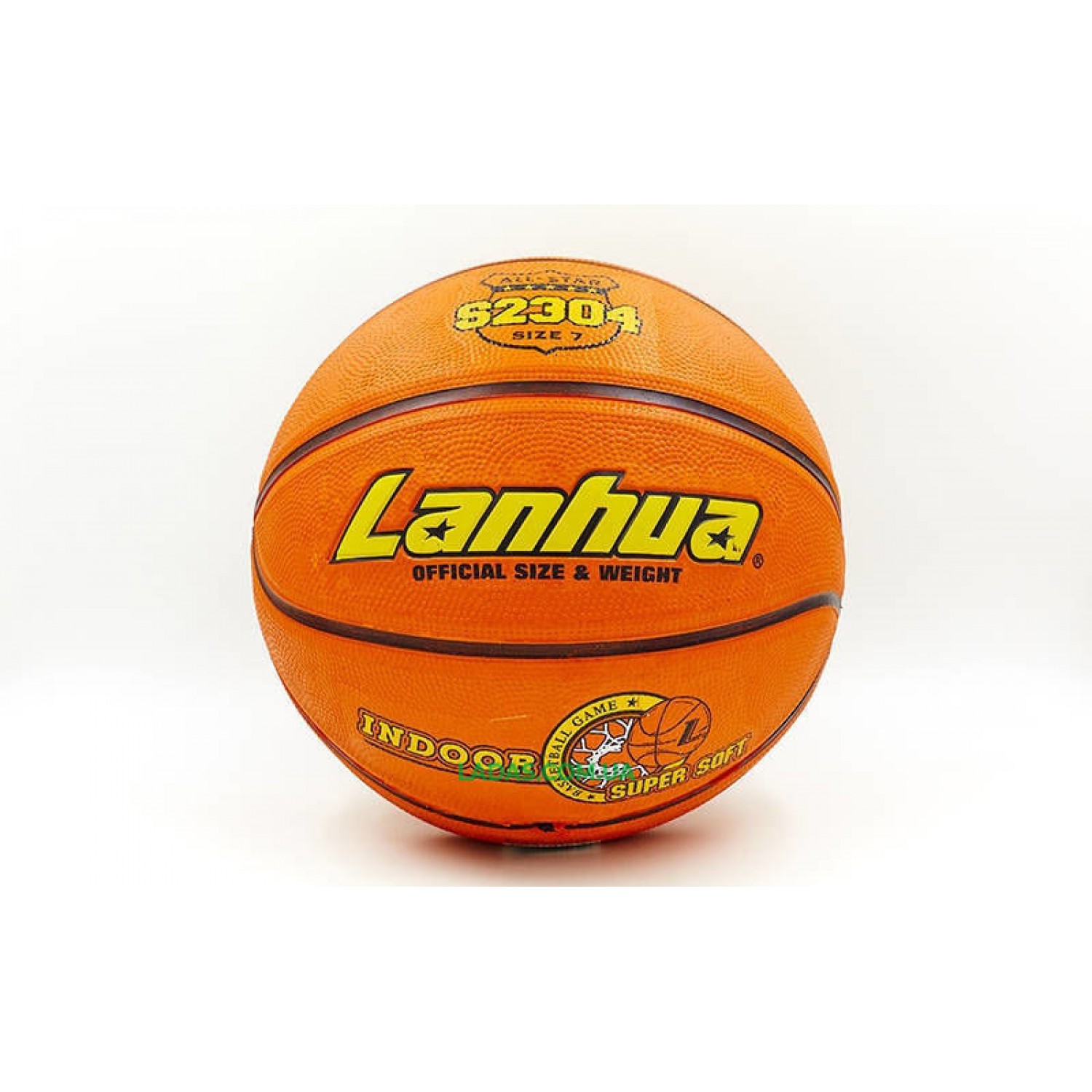 Мяч баскетбольный резиновый №7 Lanhua