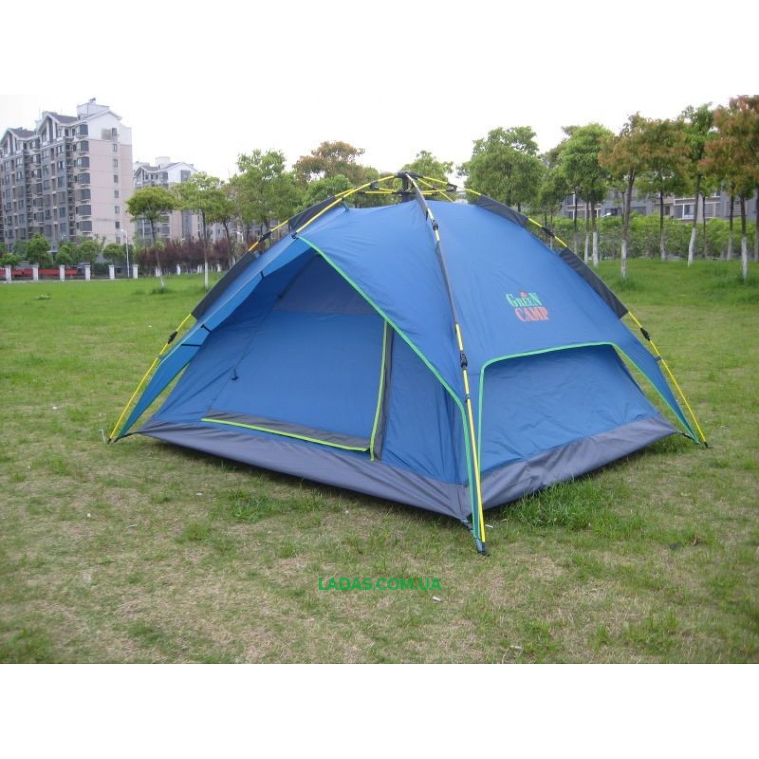 Палатка-автомат трехместная Green Camp 1831