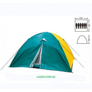 Палатка кемпинговая с тентом