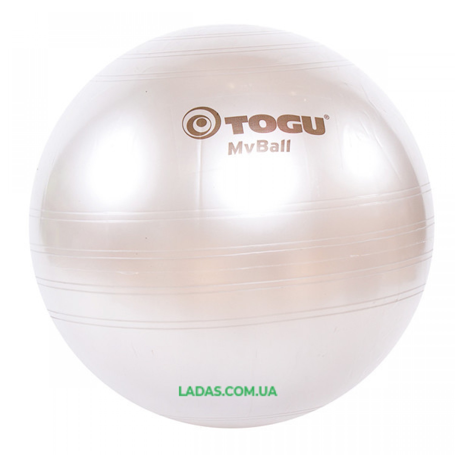 Мяч фитнес TOGU 75 см, MyBall, серебро