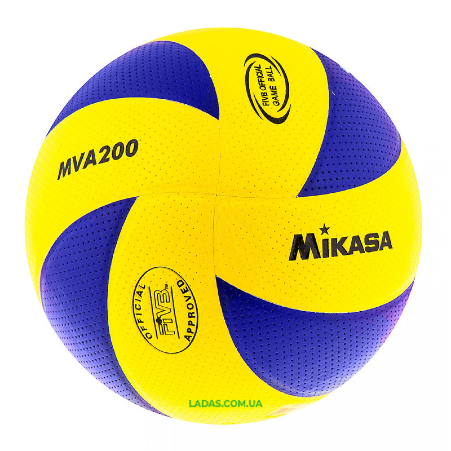 Мяч волейбольный Mikasa MVA200 (PU, №5, клееный)