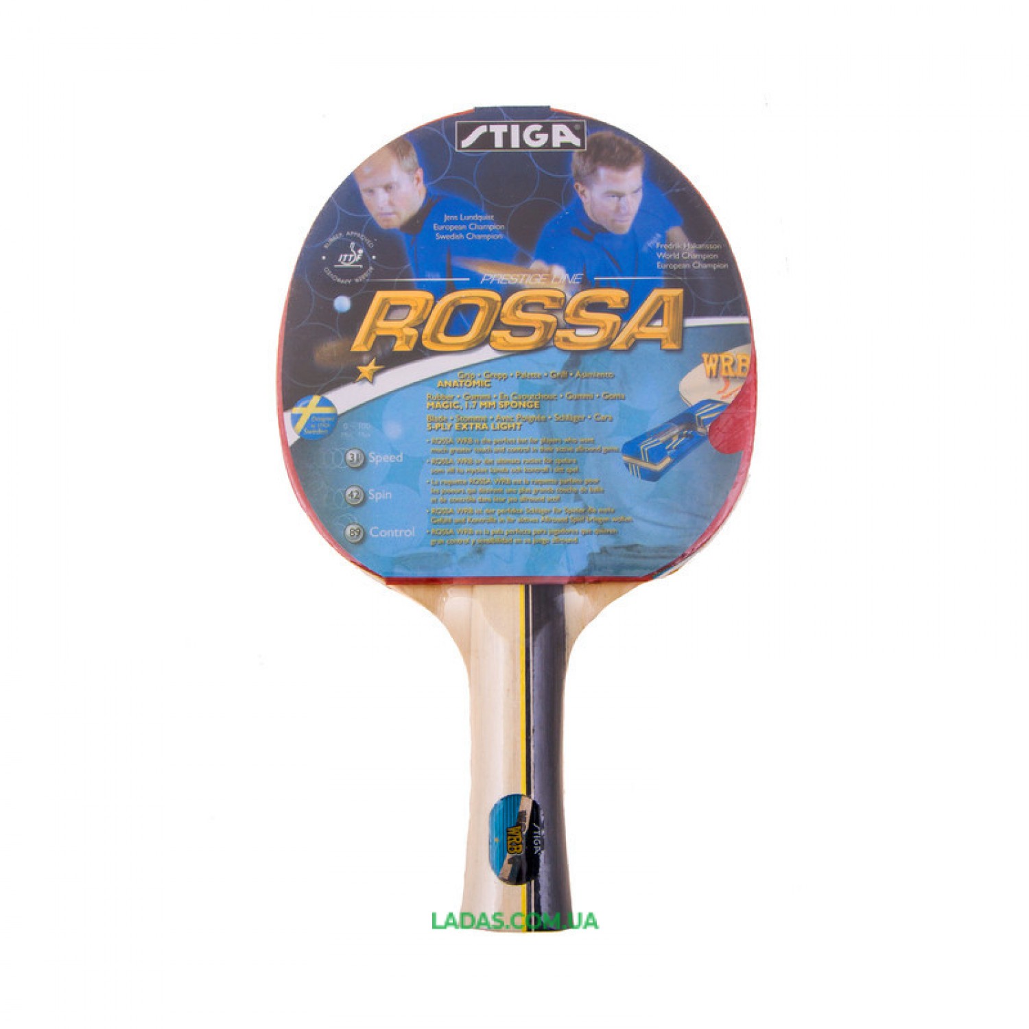 Ракетка для настольного тенниса Stiga Rossa 1* Реплика