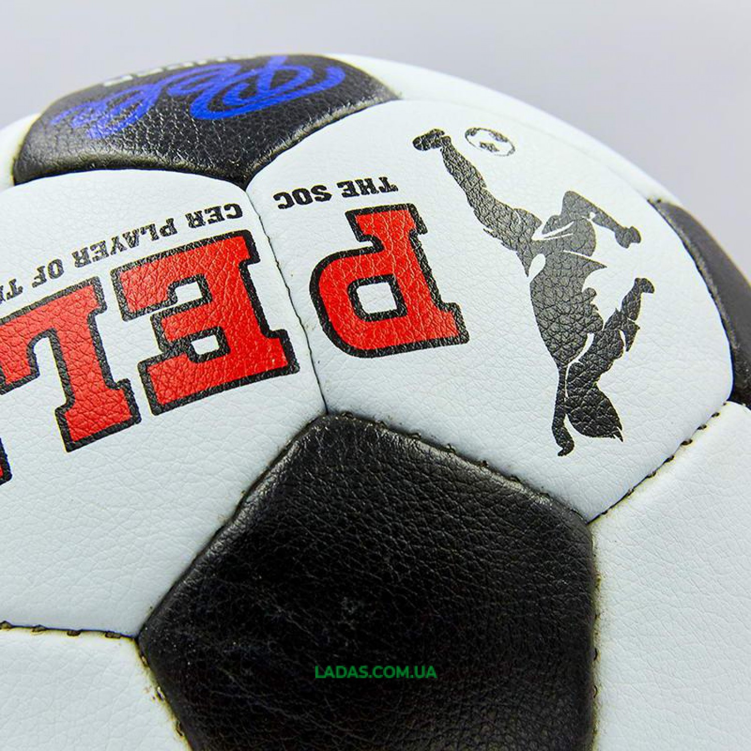 Мяч футбольный №5 PU ламинированный PELE (сшит вручную)