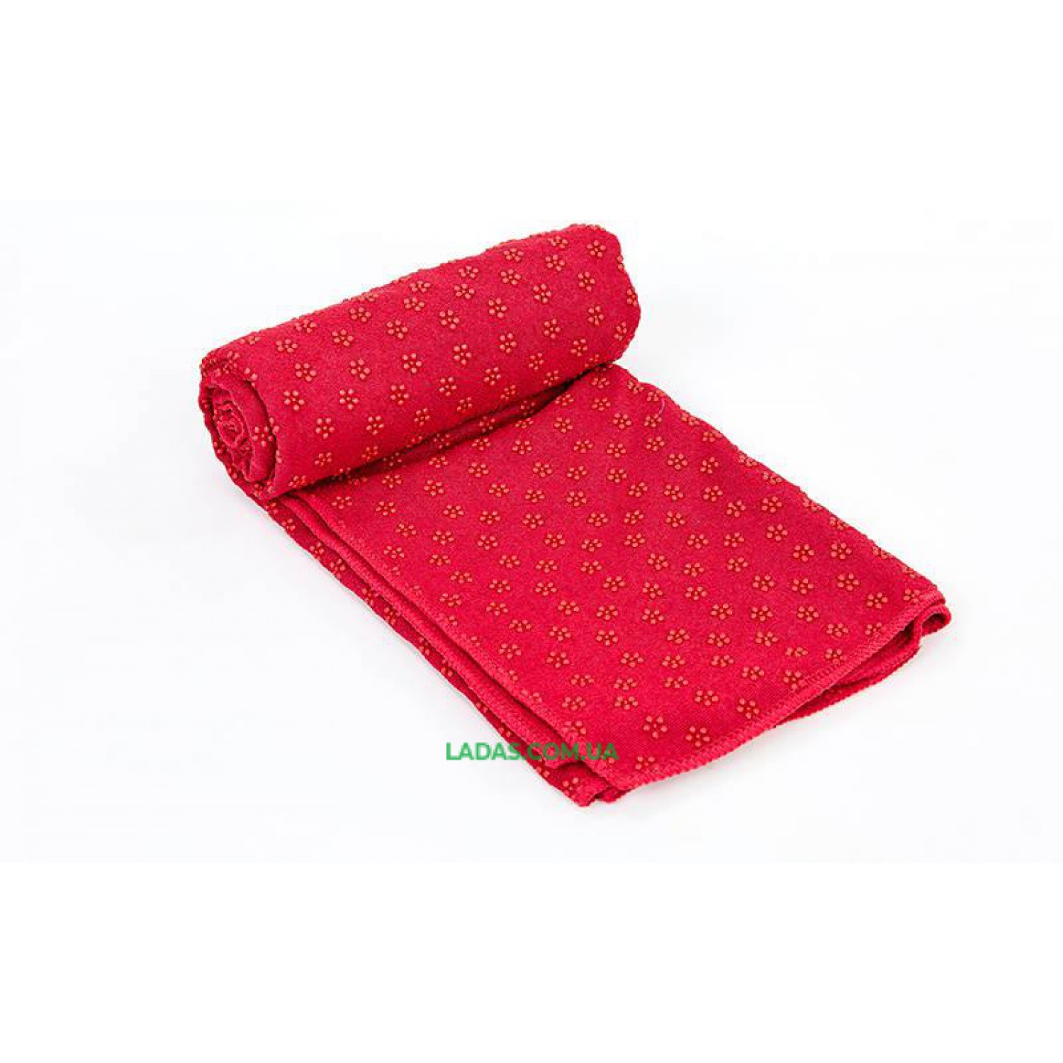Йога-полотенце (коврик для йоги) (р-р 1,83м x 0,63м, микрофибра+силикон)