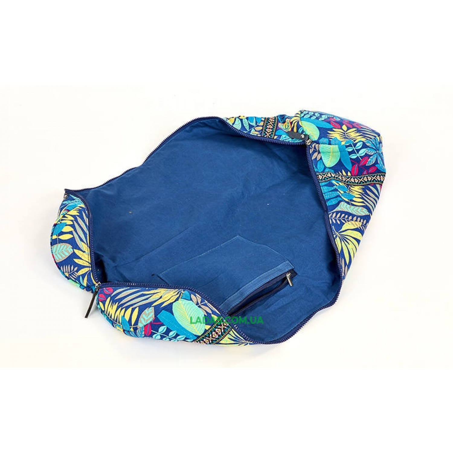 Сумка для йога коврика Yoga bag FODOKO (р-р 16х70см, синий)