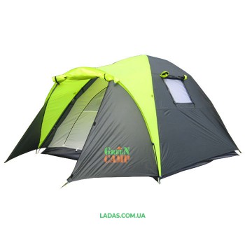 Палатка трехместная Green Camp 1011