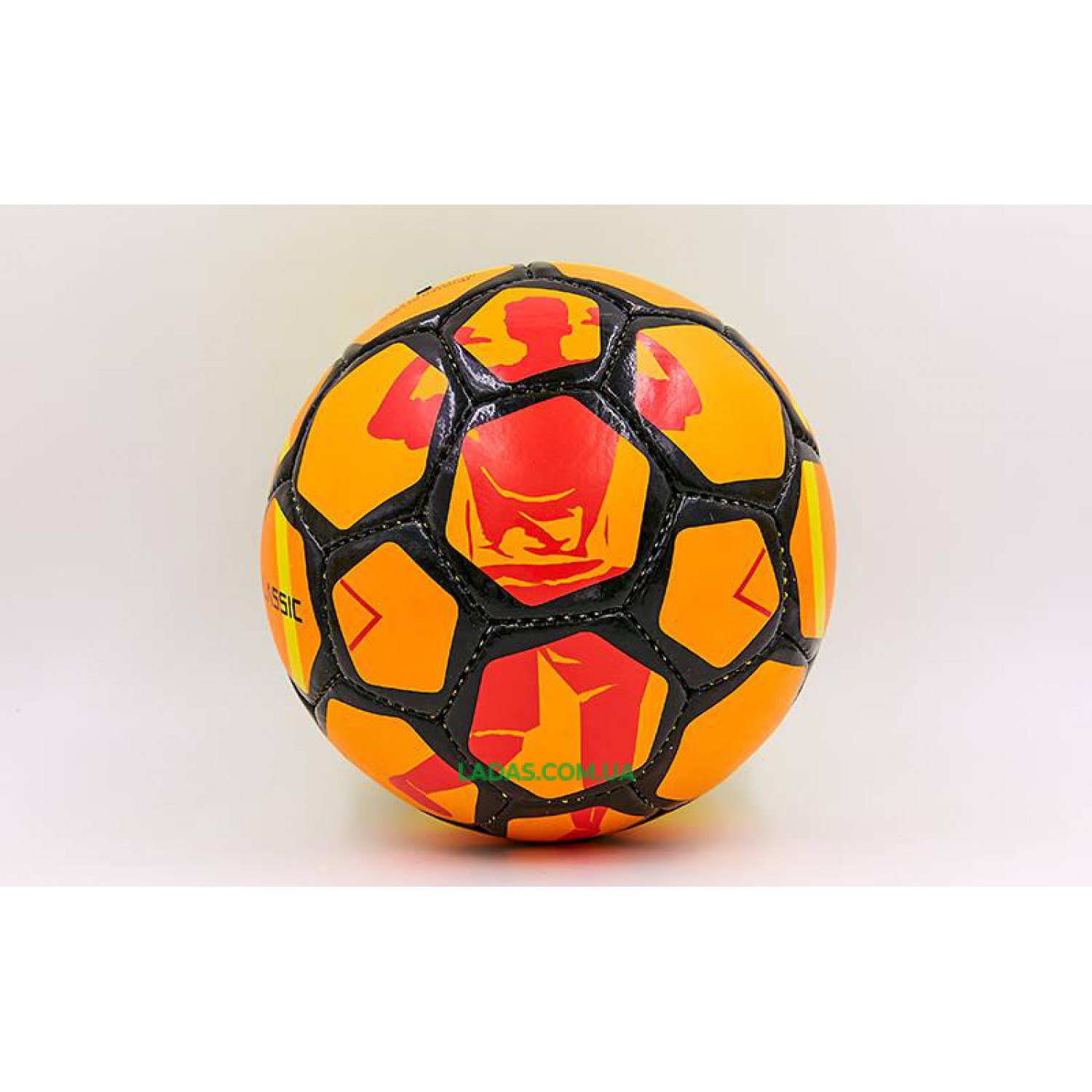 Мяч футбольный №5 PU ламинированный ST CLASSIC REPLICA (бело-синий, сшит вручную)