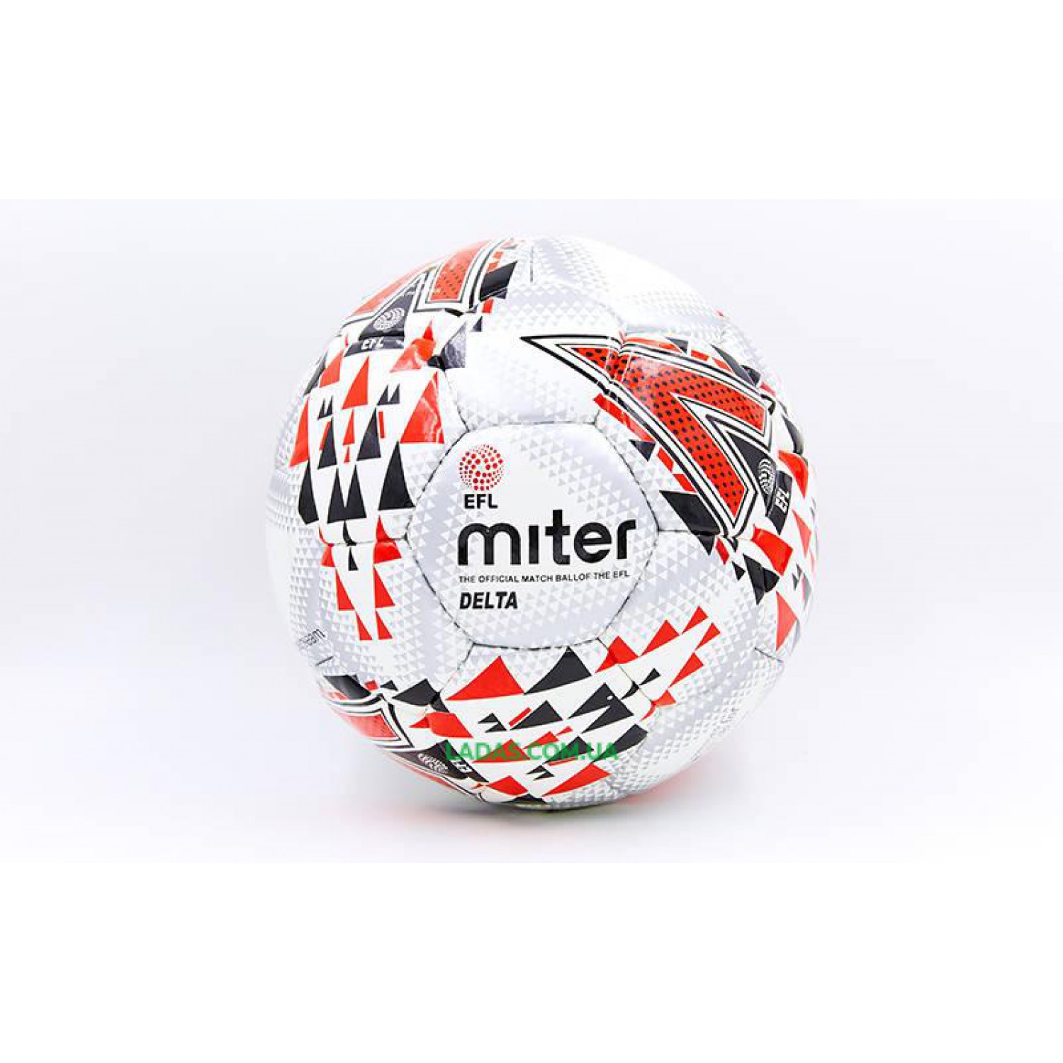 Мяч футбольный №5 PU ламинированный MITER (сшит вручную)