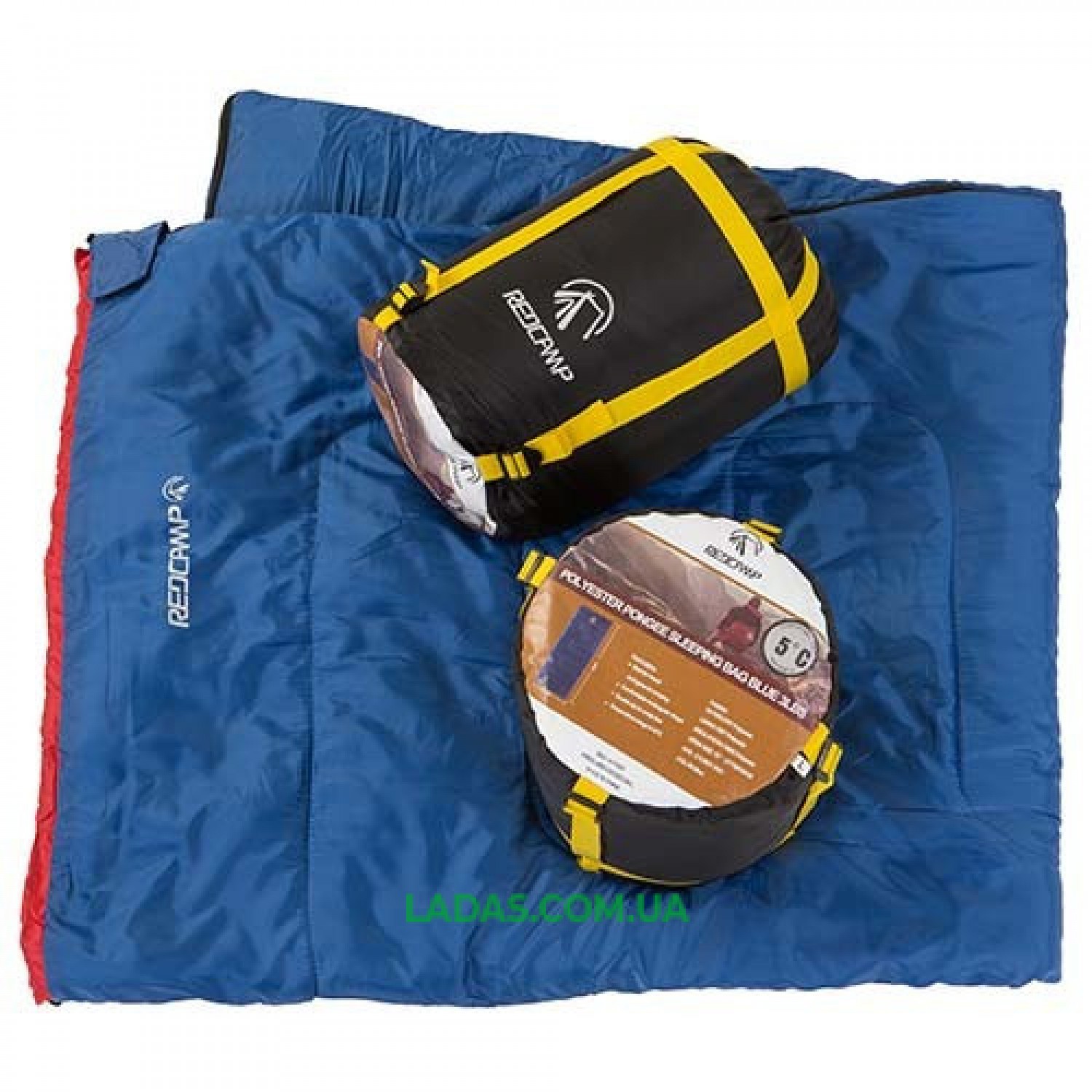 Спальный мешок одеяло REDCAMP RC484/3-18BY (PL, 400г на м2,р-р 190*84cm, цвет синий)