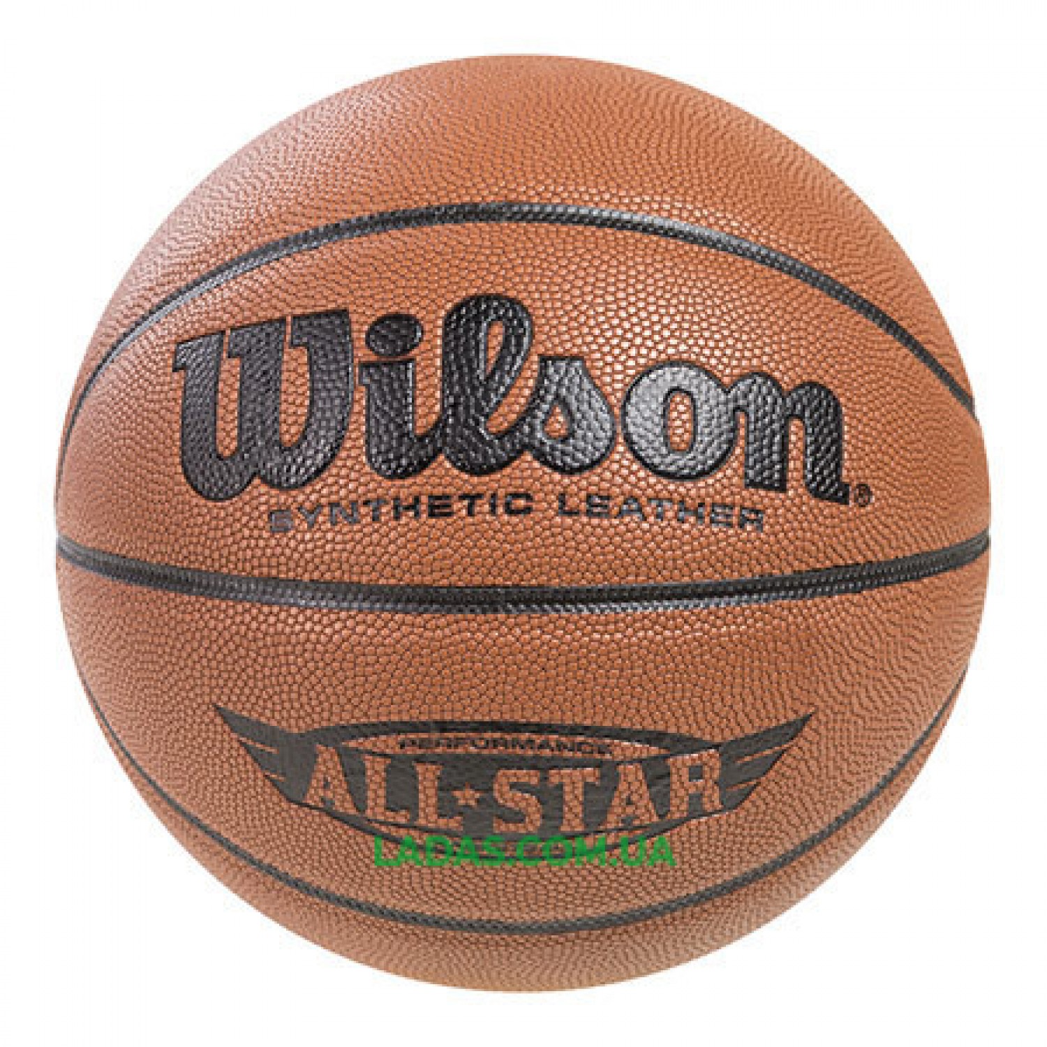 Мяч баскетбольный Wilson AllStar №7 (PU, коричневый)