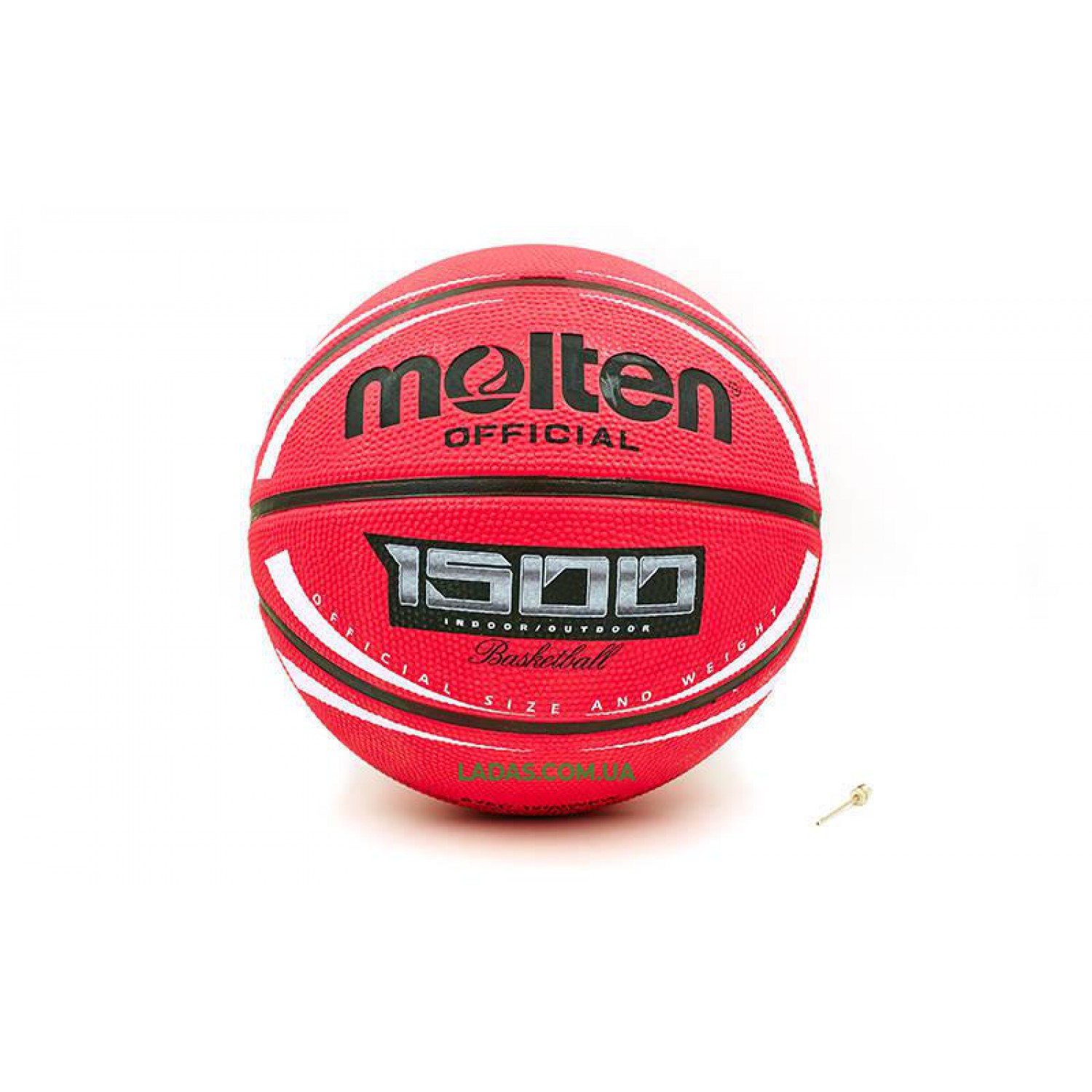 Мяч баскетбольный резиновый №7 MOLTEN