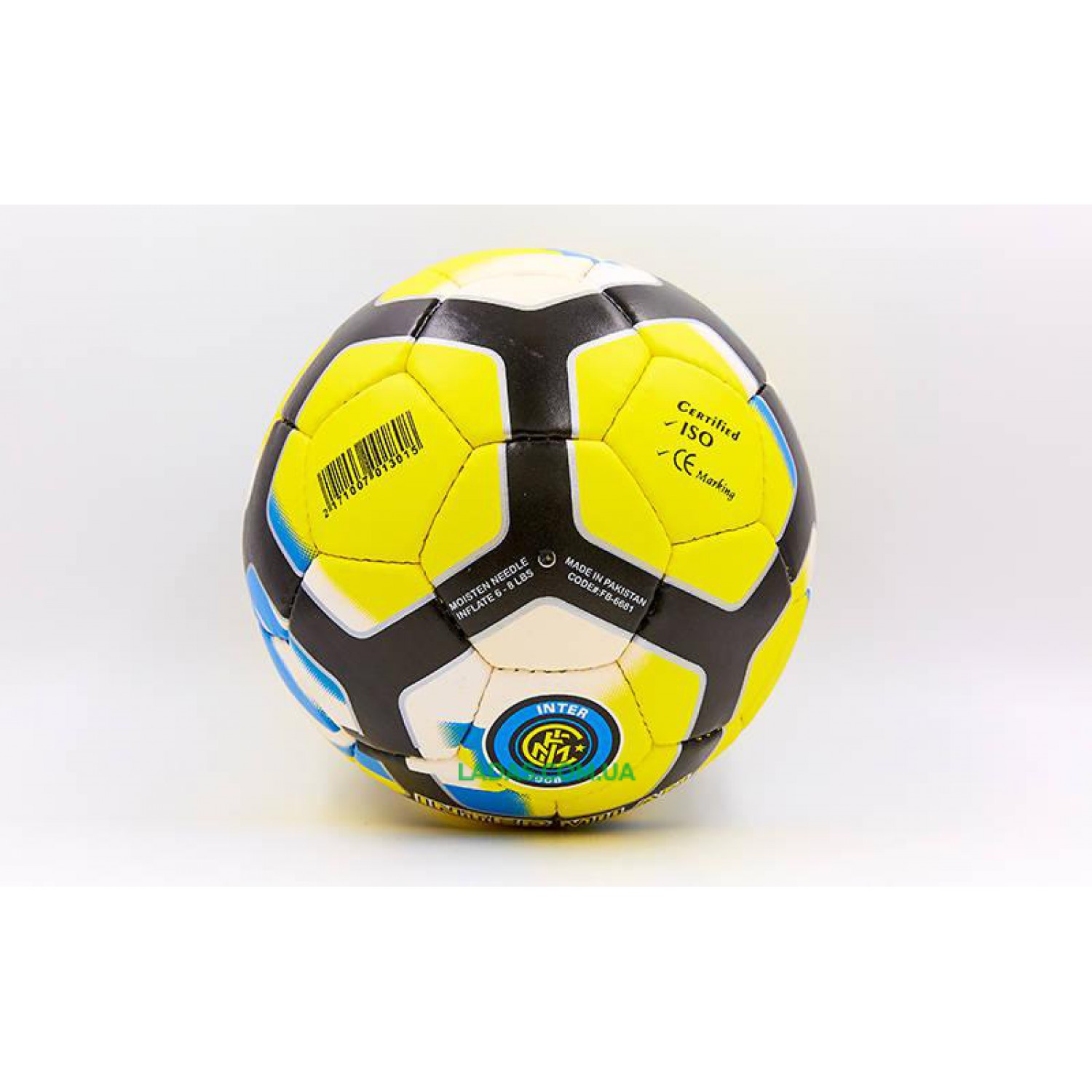 Мяч футбольный №5 Гриппи INTER MILAN (№5, 5 сл., сшит вручную)