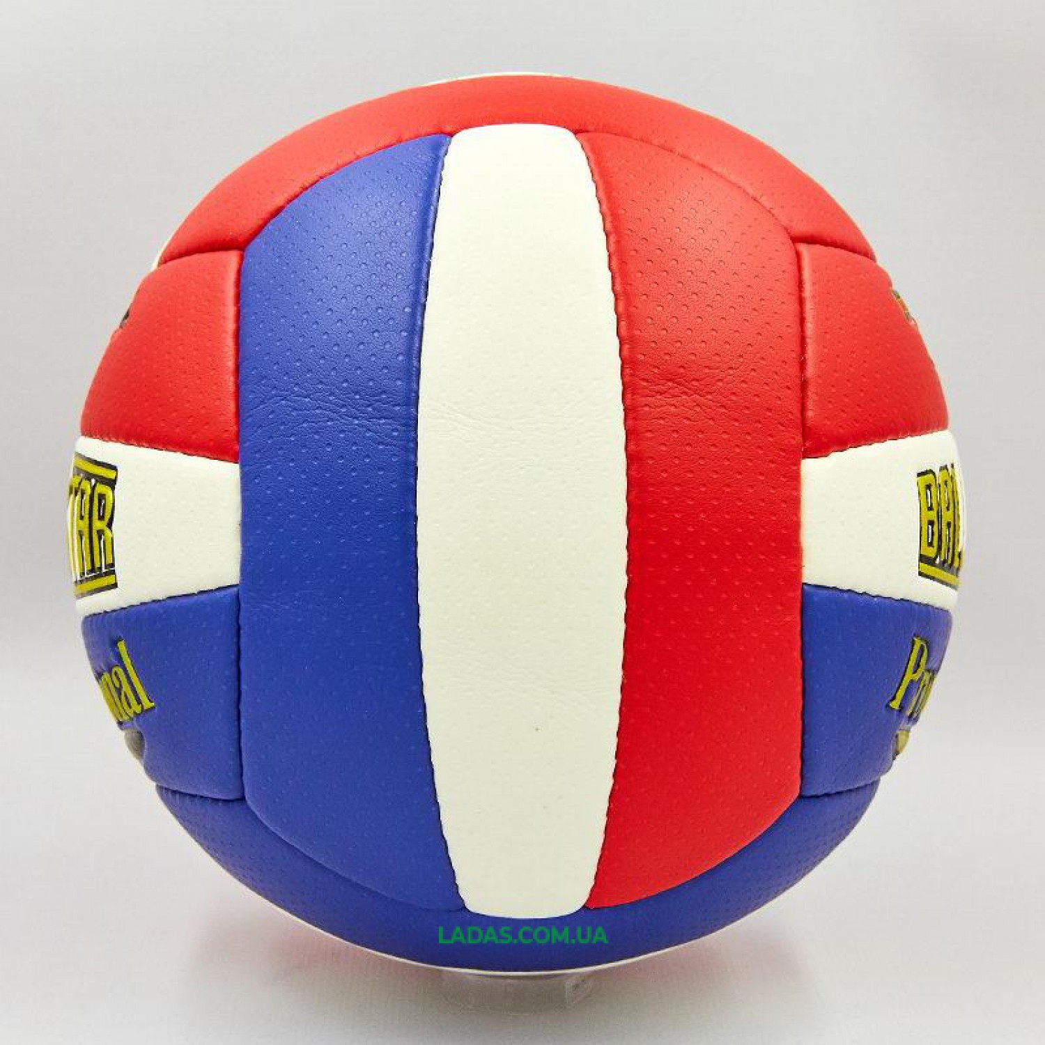 Мяч волейбольный PU BALLONSTAR (PU, №5, 3 слоя, сшит вручную)