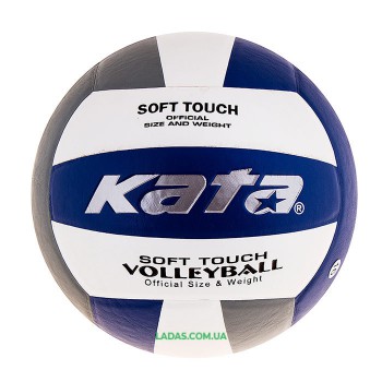 Мяч волейбольный Kata (PU, №5, клееный)