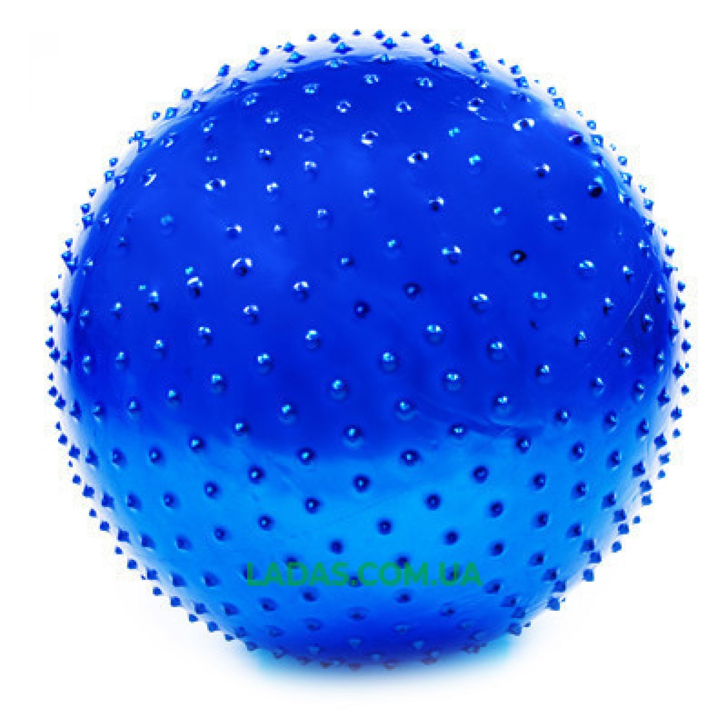 Мяч для фитнеса (фитбол) массажный 65см (PVC, 1000г, цвета в ассор,ABS технолог)