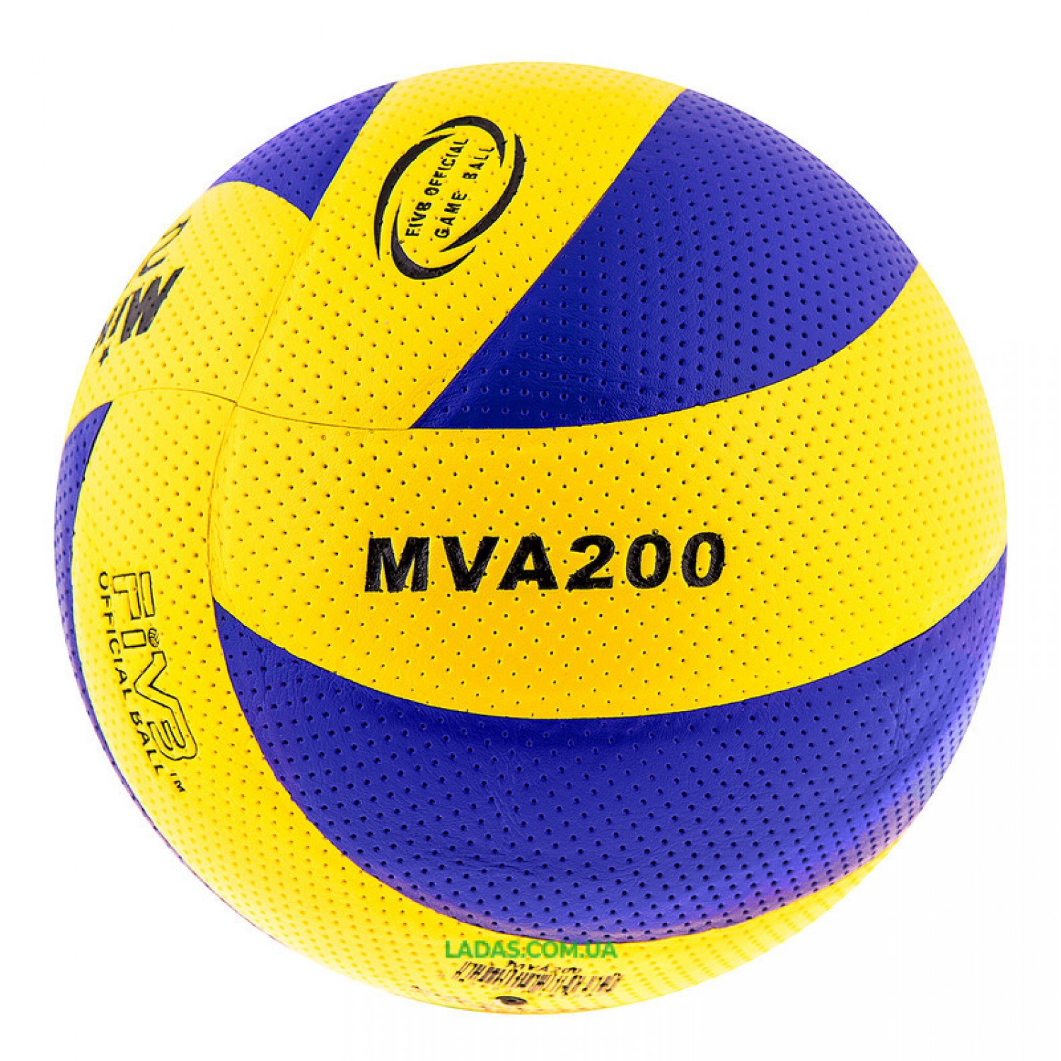 Мяч волейбольный Mikasa MVA200/2018 (PVC, №5, клееный)