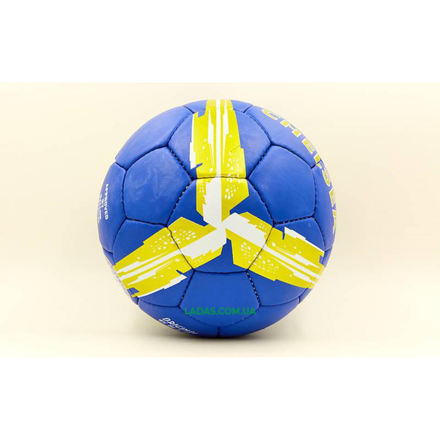 Мяч футбольный №5 Гриппи CHELSEA (№5, 5 сл., сшит вручную)