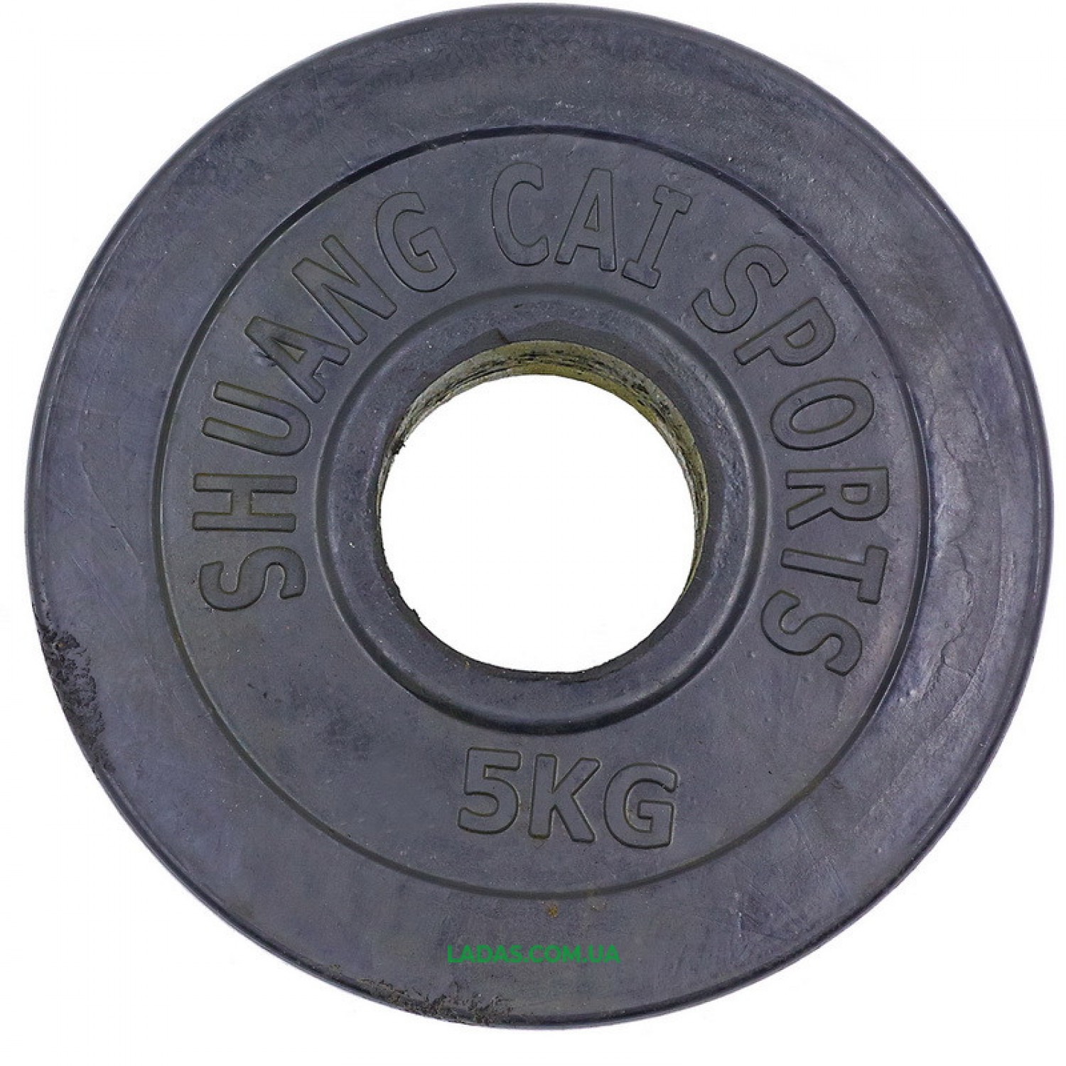 Блины (диски) 5кг обрезиненные d-52мм (1шт*5 кг)