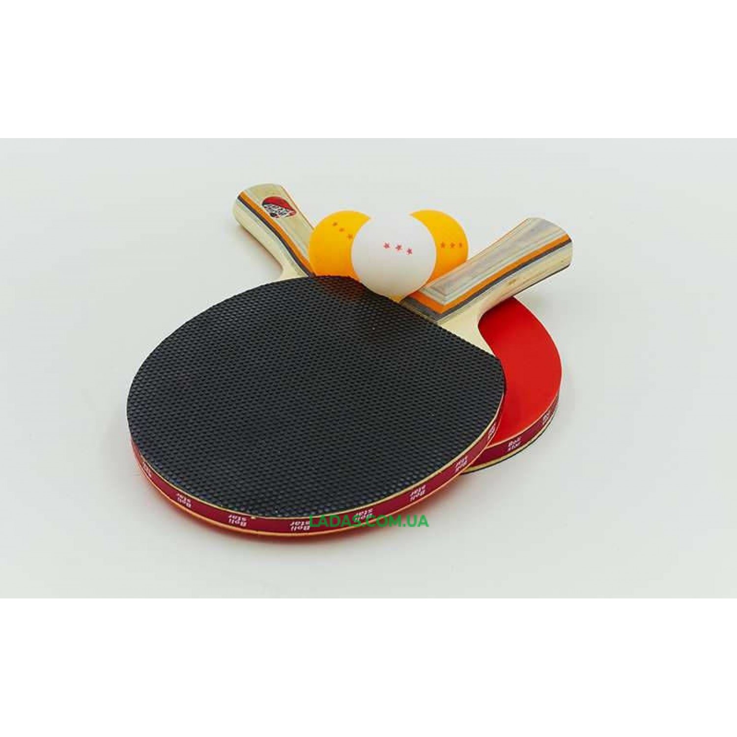 Набор для наст. тенниса Boli prince (2рак+3шар) (древесина, резина, пластик)*