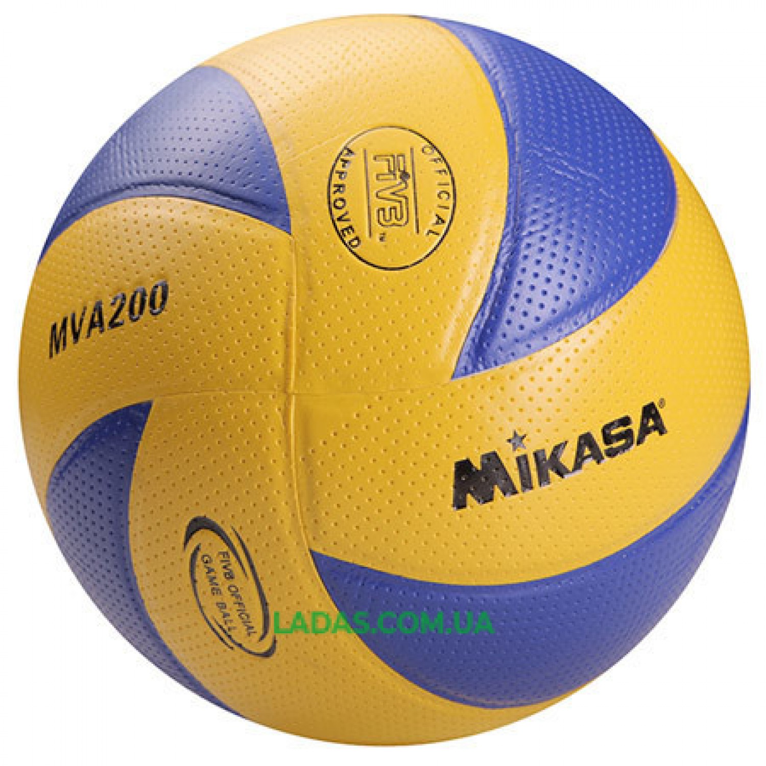 Мяч волейбольный Mikasa MVA200 (PVC, №5, клееный)