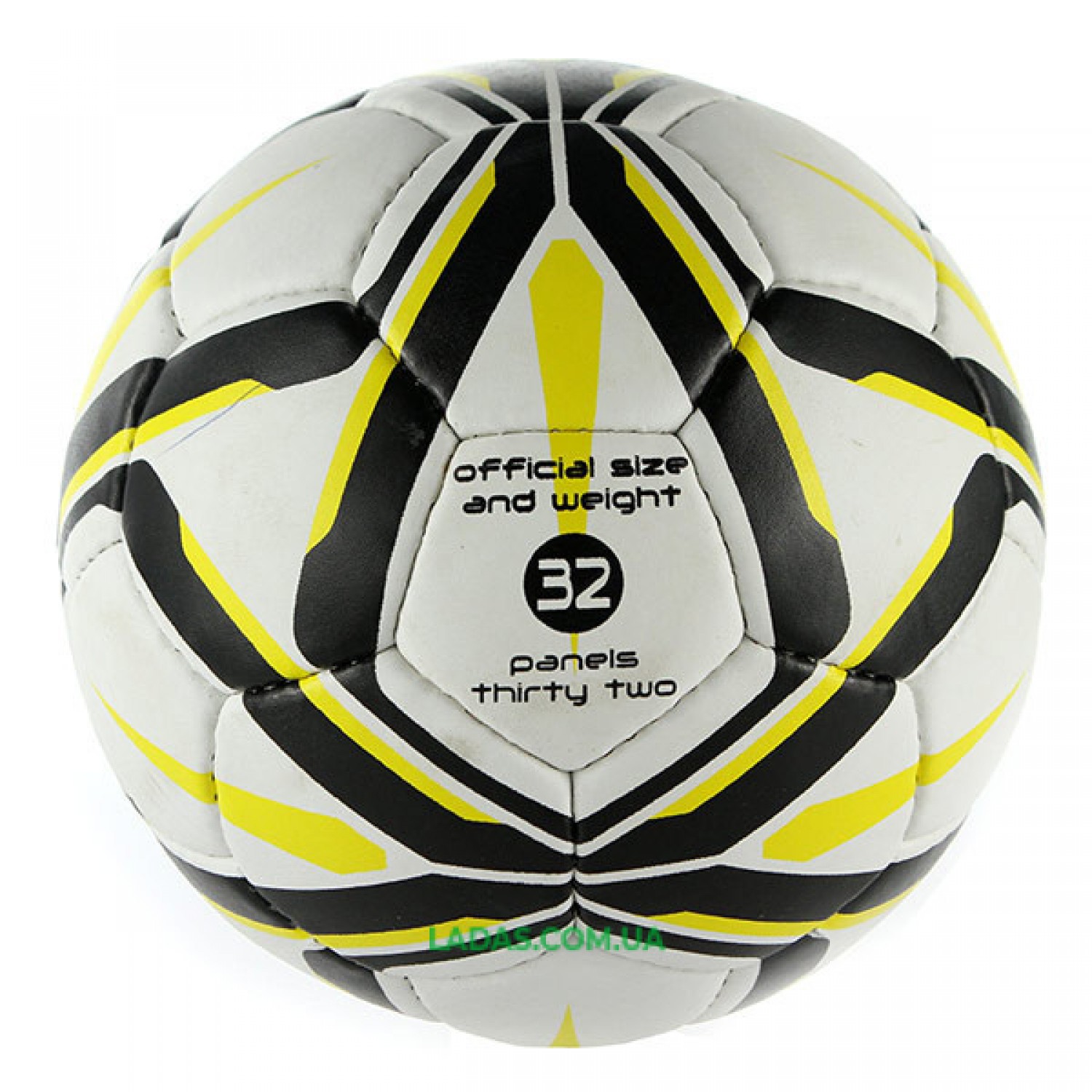 Мяч футбольный Grippy Ronex ORIEL(сшит вручную, черно-белый)