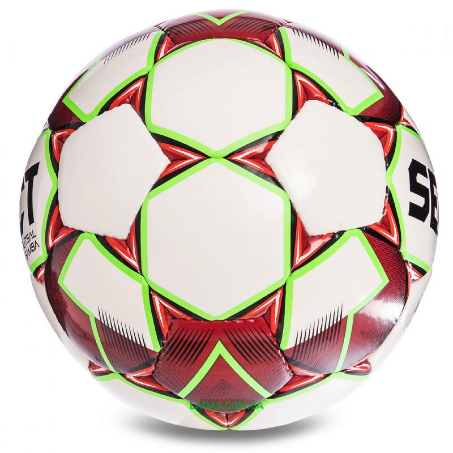 Мяч футзальный №4 SELECT FUTSAL SAMBA IMS NEW (FPUS 1200, бело-красный)