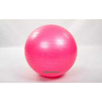 Мяч для фитнеса (фитбол) гладкий глянцевый ZEL (800г, 65см, ABS)