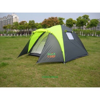 Палатка трехместная Green Camp GC-1011-2 на 2 входа