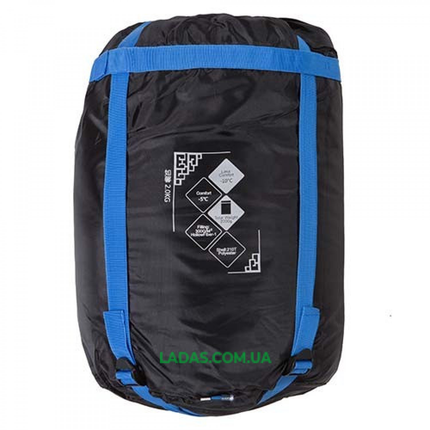 Спальный мешок одеяло REDCAMP RC484/3-2BB (PL, 400г на м2,р-р 190*84cm, цвет синий)