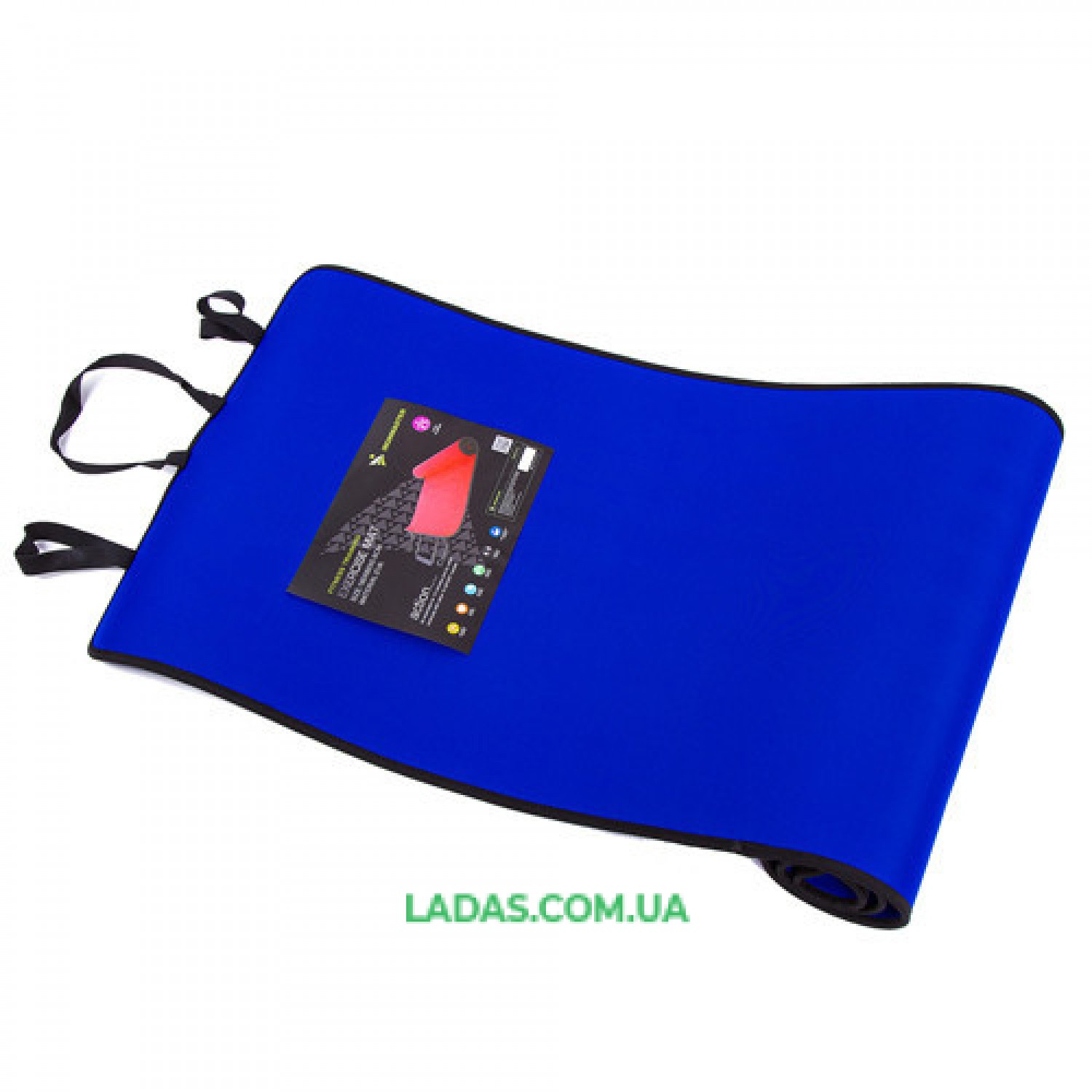 Йогамат, коврик для фитнеса, EVA, IronMaster 180x60x0.6см, синий