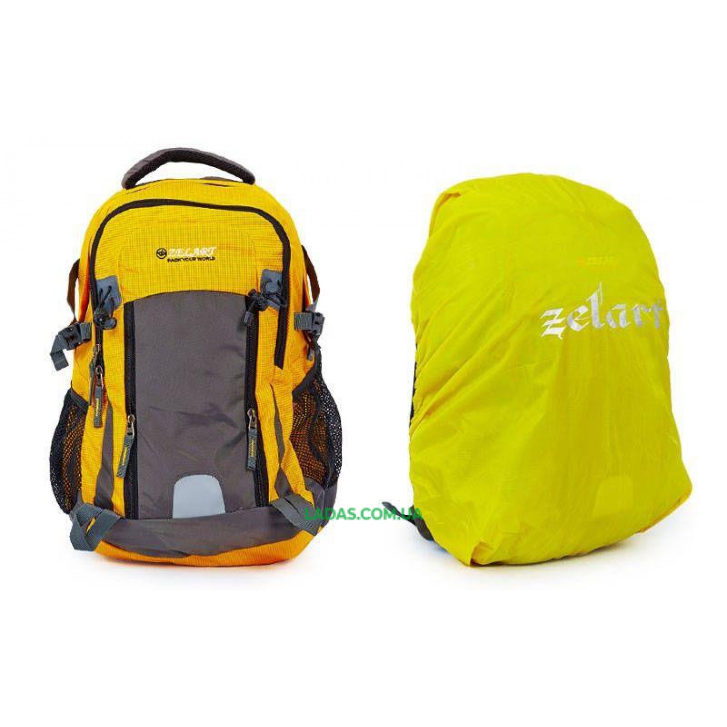 Рюкзак спортивный с жесткой спинкой ZEL (нейлон, р-р 50х33х16см)