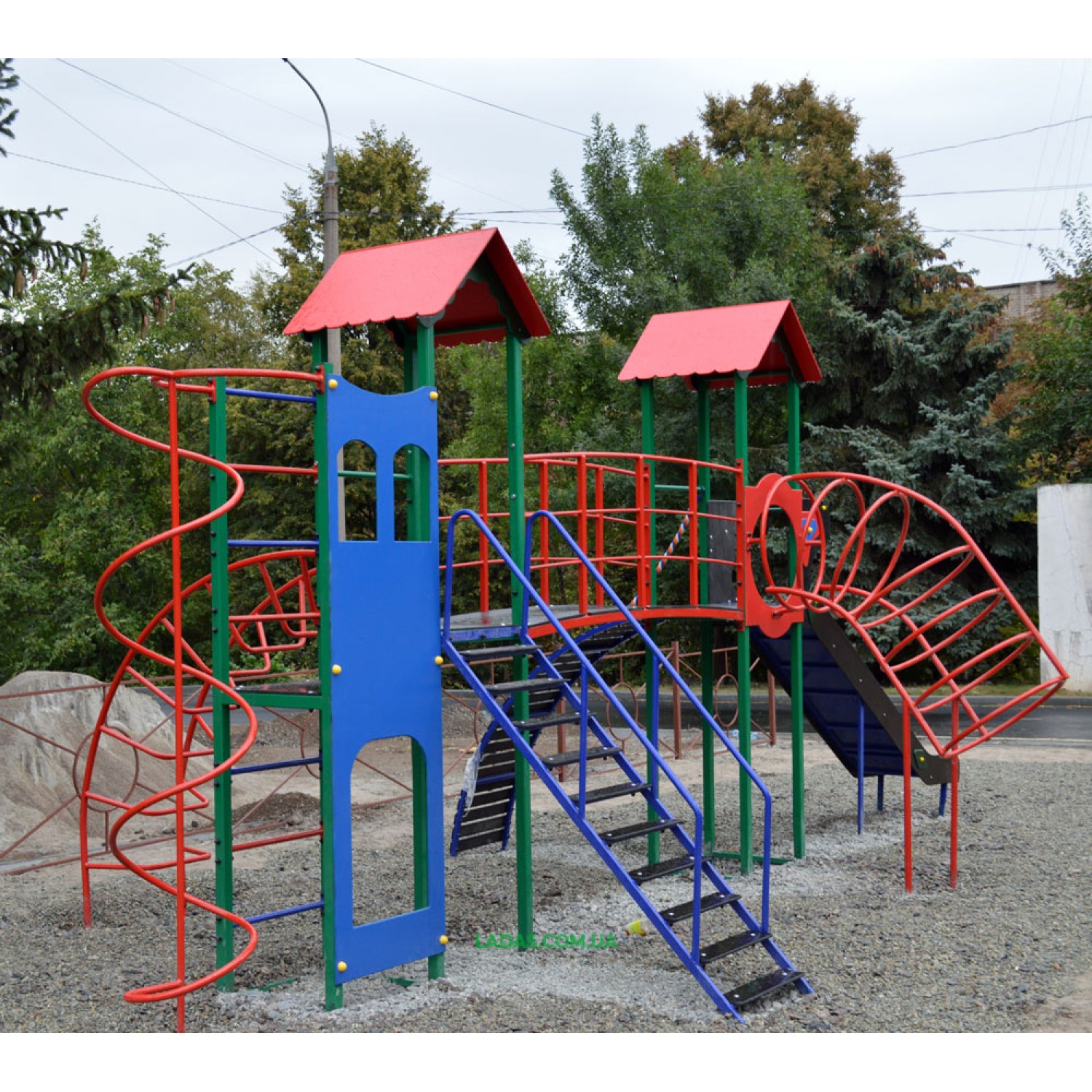 Спортивно-игровой комплекс Детская игровая площадка PlayGraund - 5 (под бетонирование)